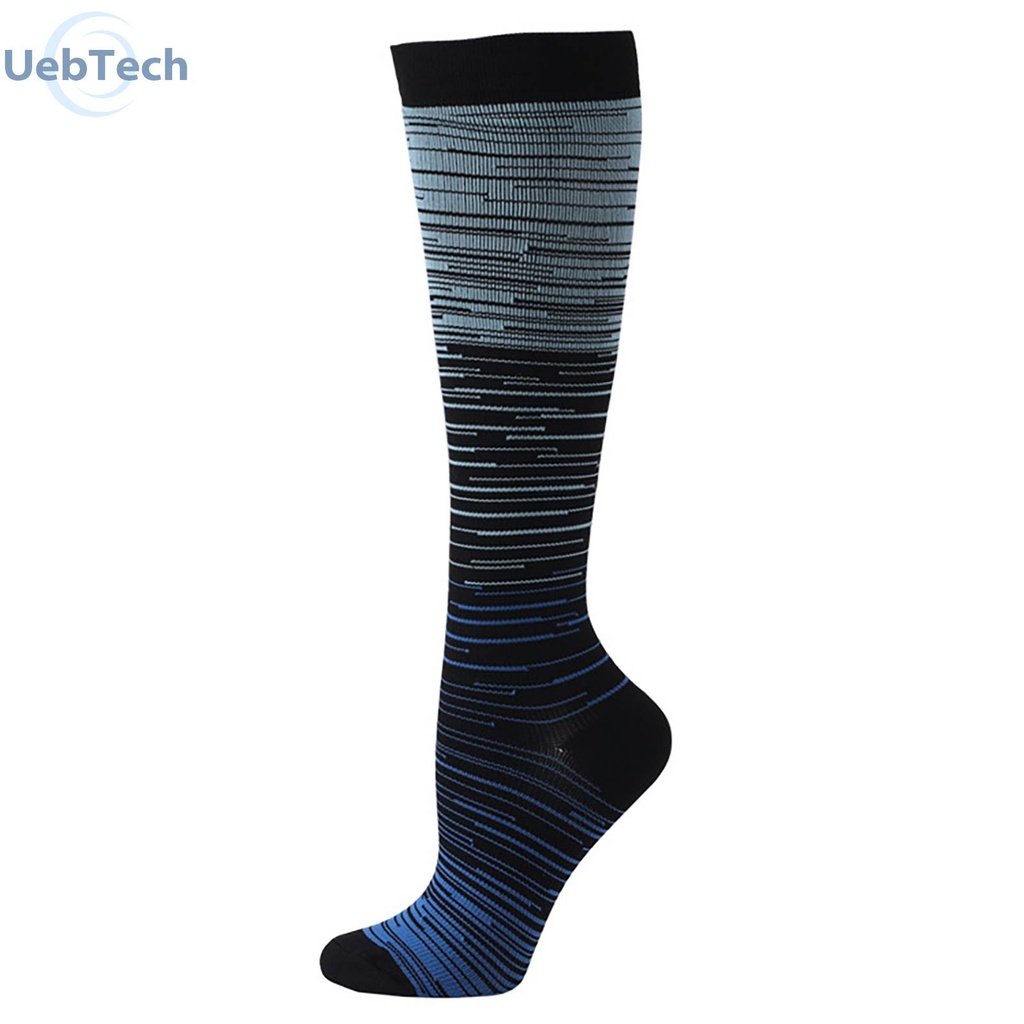 Set 5 Cặp Vớ Thể Thao Thoáng Khí Họa Tiết Sọc Hiệu Ứng Đẹp Mắt