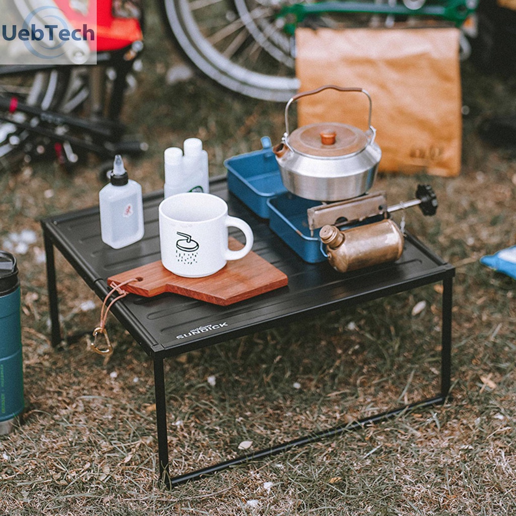 Bàn Xếp Bằng Hợp Kim Nhôm Siêu Nhẹ Tiện Dụng Mang Đi Cắm Trại