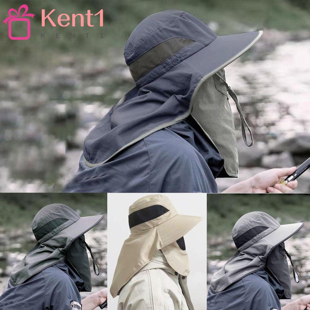 Mũ Tai Bèo Kèm Tấm Che Mặt Chống Tia UV 50 + Ket1 Tiện Dụng Cho Nam Và Nữ