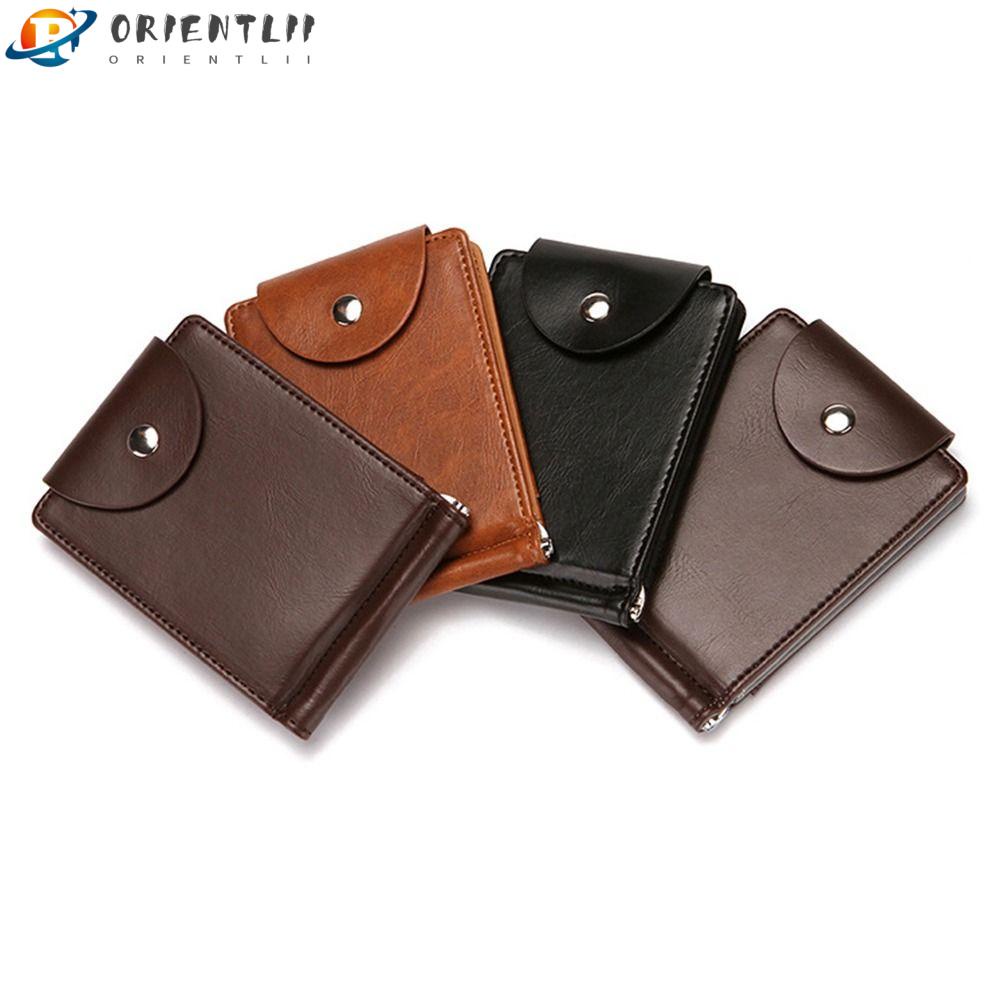 ORIENTLII Ví Da Phong Cách Vintage Cho Nam