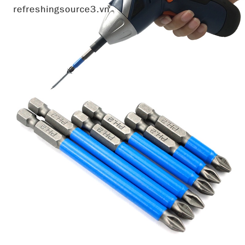 Đầu Tua Vít Điện Từ Tính 1 / 4 &quot;PH2 PH2 Chống Trượt Chuyên Dụng