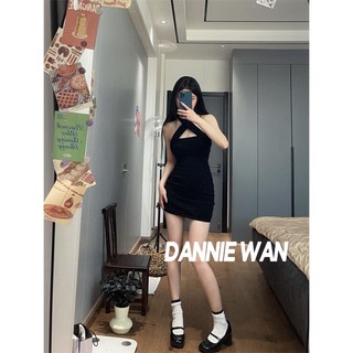 DannieWan váy Đầm váy nữ sang chảnh đầm body Thời trang đẹp A92M06X