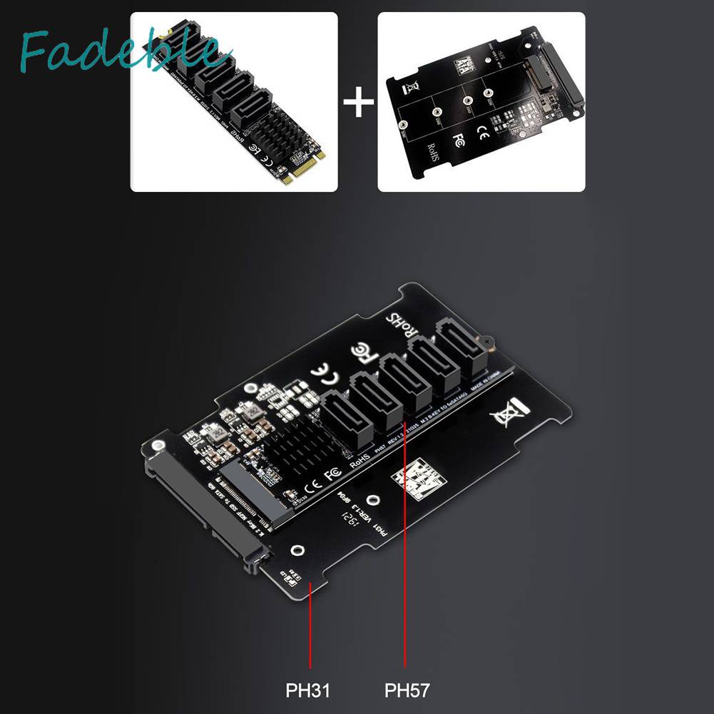 Cáp ChuyểN ĐổI M.2 NGFF B-Key Sata Sang SATA3 6Gbps JM575 Chipset