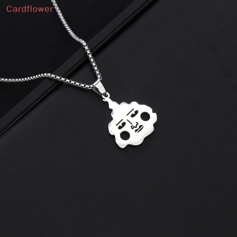 Vòng cổ Thép Titan 100 Mặt Hình Mob Psycho Dễ Thương Cho Cặp Đôi