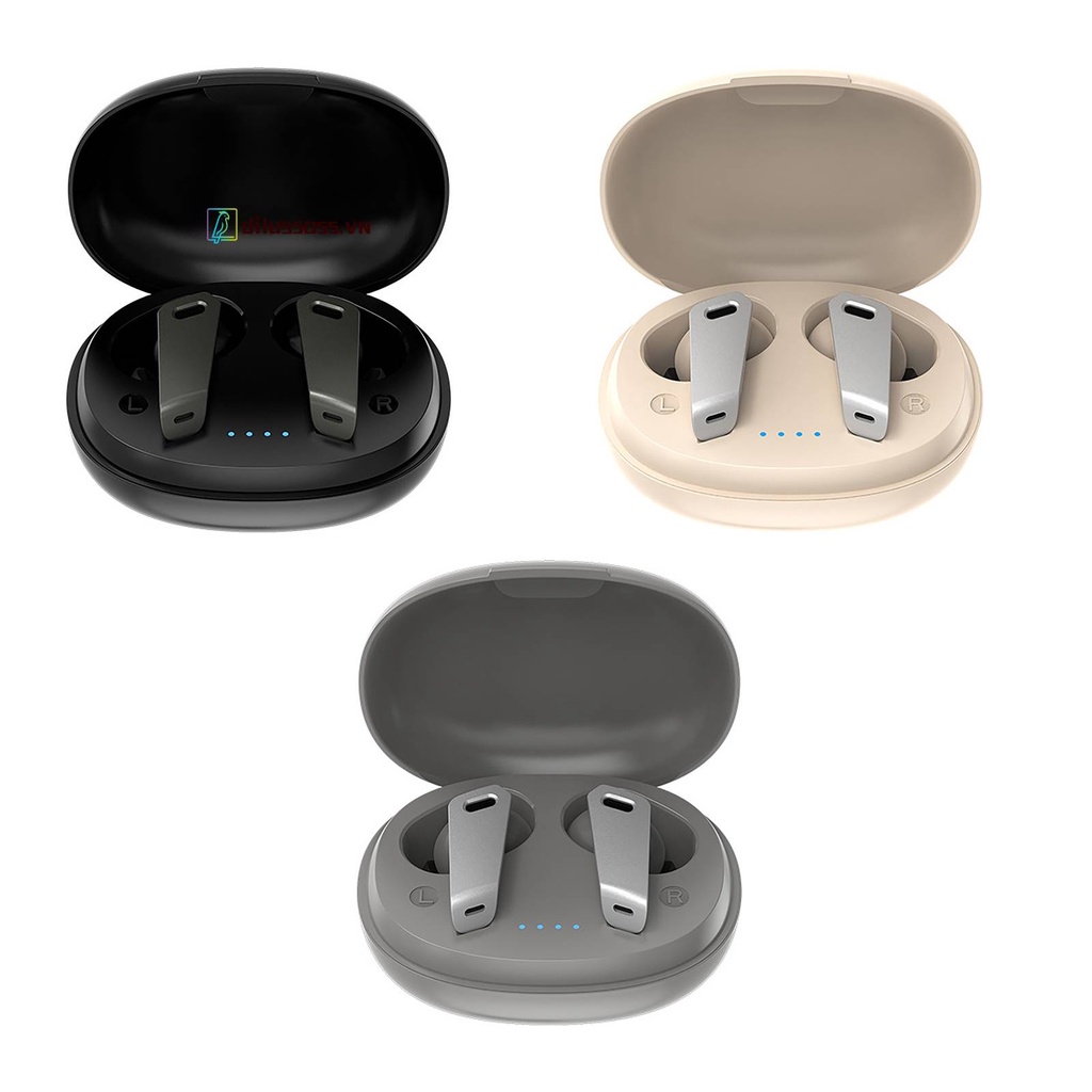 Tai Nghe Nhét Tai Bluetooth Không Dây Chống Nước Có Thể Thay Đổi Màu Sắc