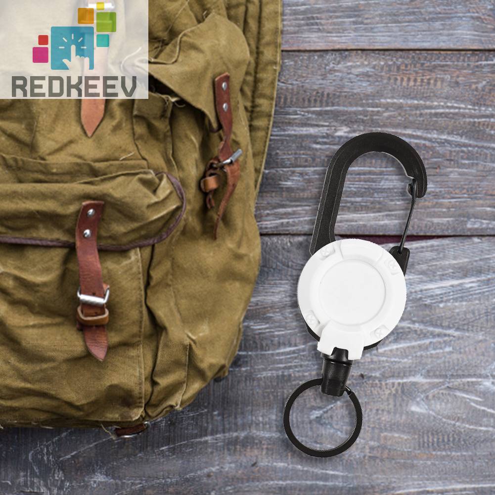 Móc Khóa Dây Thắt Lưng Có Thể Thu Gọn Tự Động Tiện Dụng