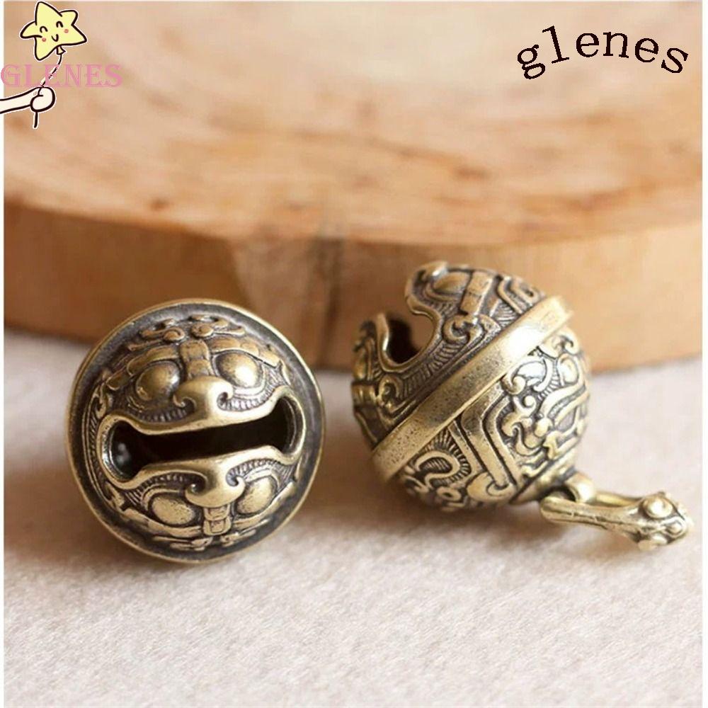 Glenes Mặt Dây Chuyền Gắn Chuông Bằng Đồng Thau Nhỏ Nhắn Dễ Sử Dụng Có Thể Đói Dùng Để Trang Trí Bàn
