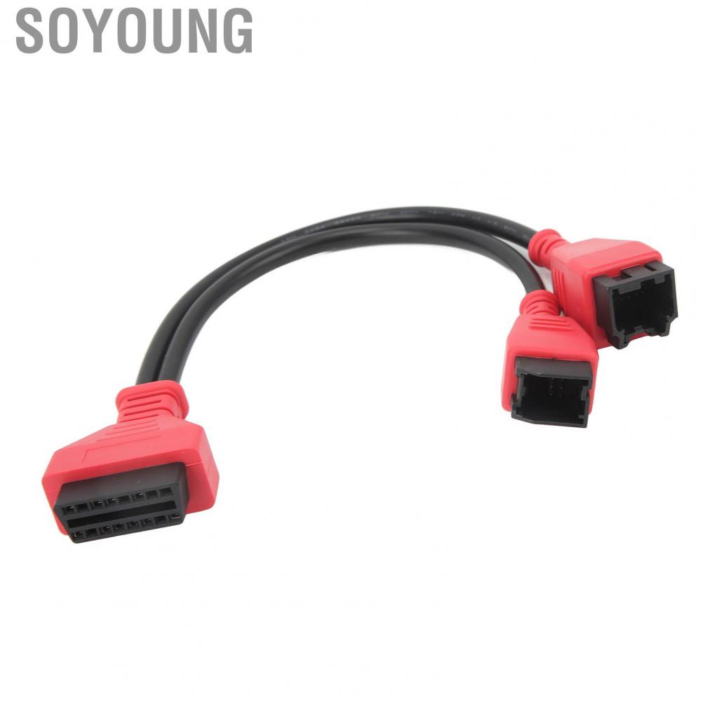 Soyoung OBD2 Cable Adapter Diagnostic Programming Connector High Flexibility Stable Transmission  Jamming Accuracy for Car