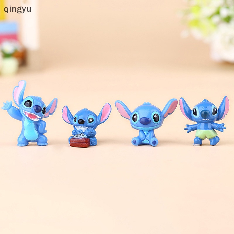 Bộ Sưu Tập 12 Mô Hình Nhân Vật Hoạt Hình Disney Stitch Đáng Yêu