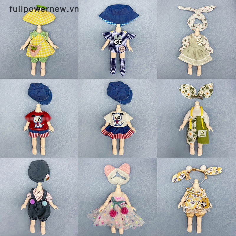 Bộ Quần Áo Cho Búp Bê 16-17cm Ob11 1 / 8