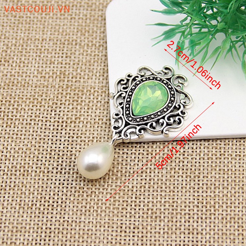 Trâm Cài Áo Kim Loại Đính Pha Lê Lấp Lánh Thời Trang Sáng Tạo