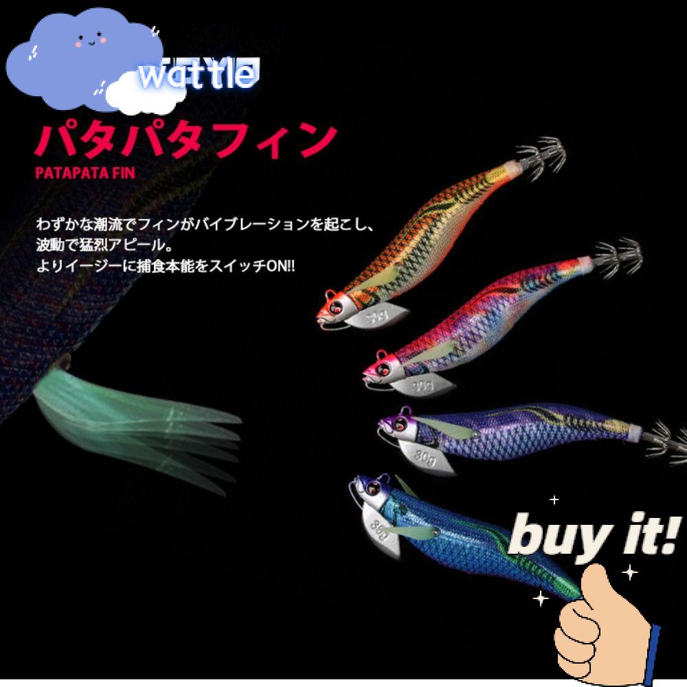 WATTLE Bạch Tuộc Giả Câu Cá 130mm 30g 2023 Chìm 3.5 #