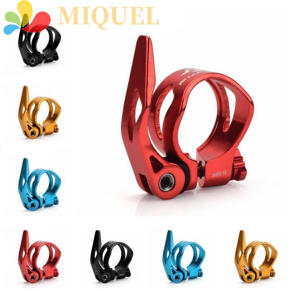 MIQUEL Kẹp Cố Định Yên Xe Đạp Leo Núi Bằng Hợp Kim Nhôm 31.8mm / 34.9mm Màu Đen / Xanh Dương / Đỏ Siêu Nhẹ