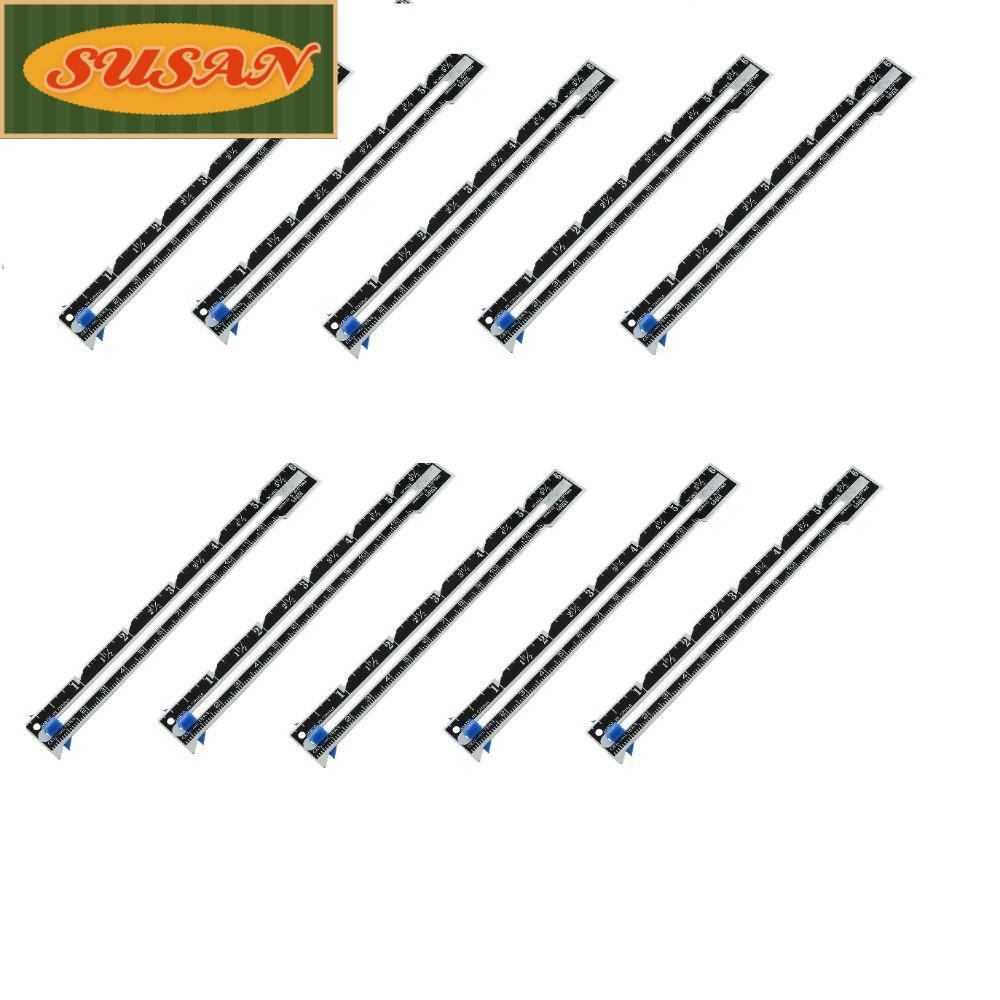 SUSANS Thước Định Vị Trượt Cố Định Bằng Thép Không Gỉ Diy