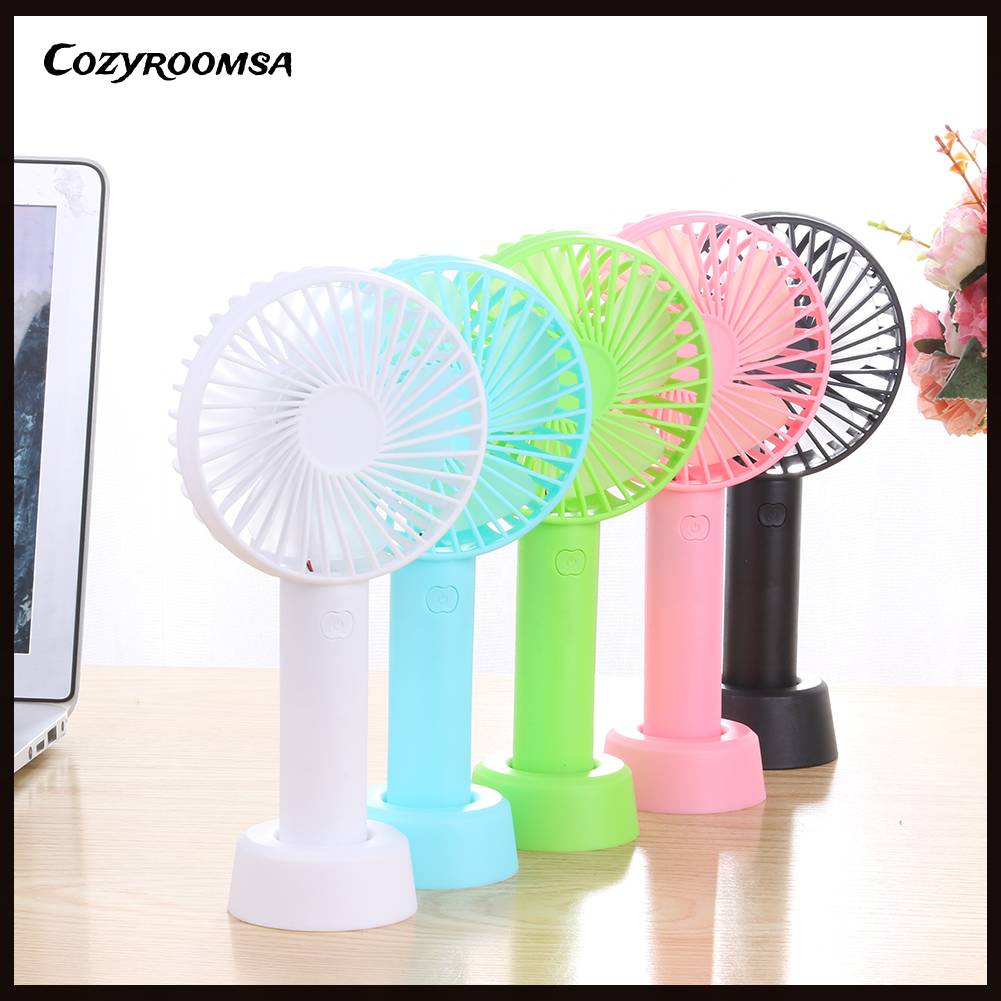 Quạt Mini Cầm Tay Có Thể Điều Chỉnh Tốc Độ Gió Cho Hoạt Động Cắm Trại