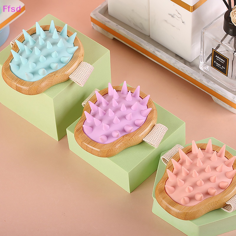 Bàn Chải Tròn Massage Da Đầu Cầm Tay Phyl Lostachys