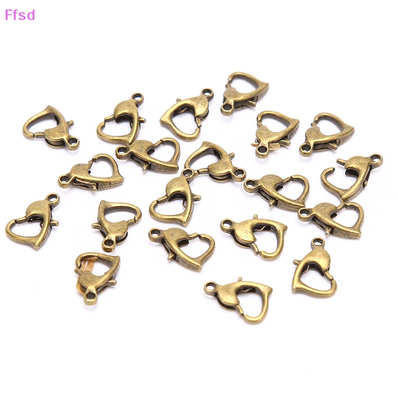 {Ffsd} Set 20 Móc Khóa Tôm Hùm Trái Tim Làm Trang Sức Thủ Công DIY Bán Chạy