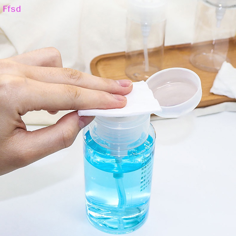 Lọ Đựng Dung Dịch Tẩy Sơn Móng Tay 100 / 120 / 300ml Dạng Nhấn Tiện Dụng DIY