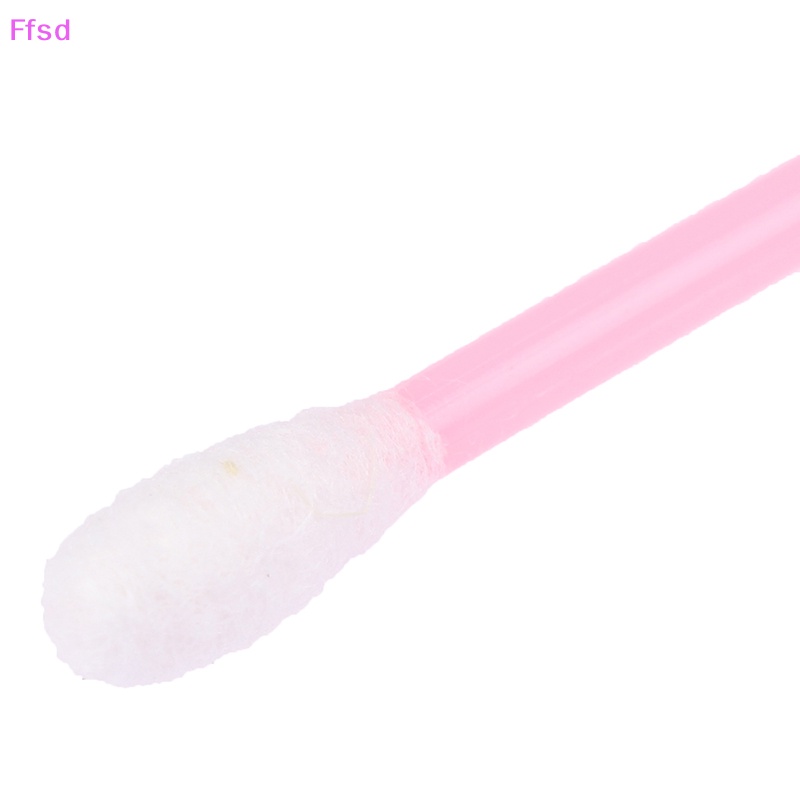 Hộp 100 Tăm Bông Cotton Hai Đầu Dùng Một Lần Chăm Sóc Sức Khỏe Cho Nữ