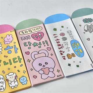 Bao Lì Xì Giấy In Hoạt Hình Dễ Thương Dùng Làm Quà Tặng