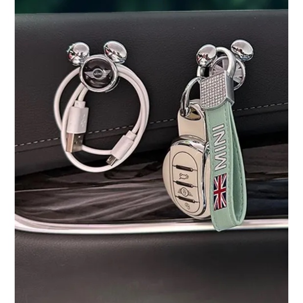 Suitable for mini cooper interior multifunctional small hook COUNTRYMAN CLUBMAN COUNTRYMAN CABRIO Paceman JCW CLUBMAN F54 F55 F56 F57 F60 R60 R56 R55 R61 debris storage sticky hook