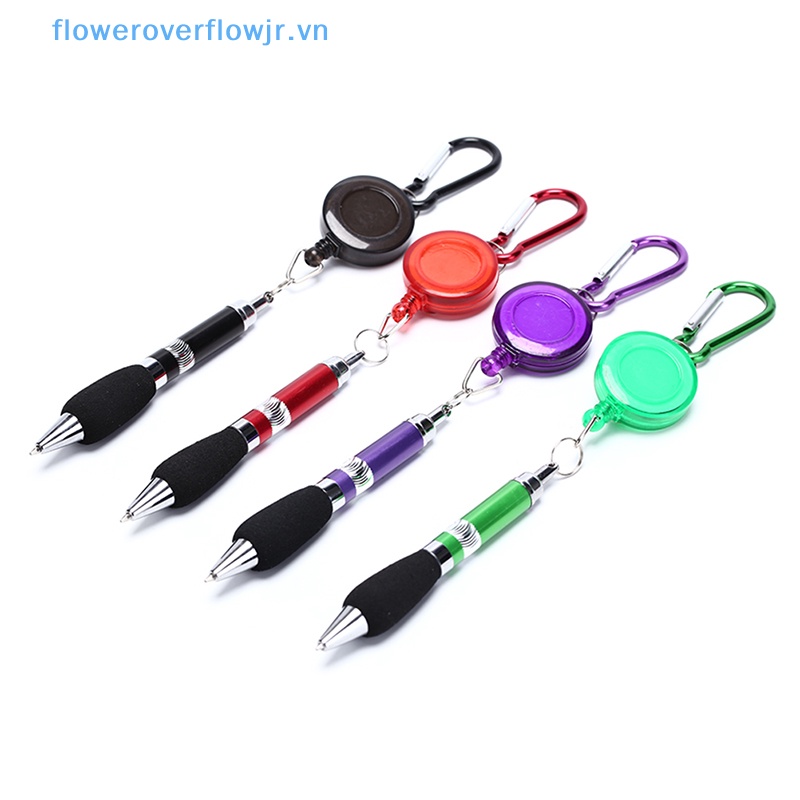 1 Cây Bút Ghi Điểm Chơi golf Có Thể Thu Vào Kèm Móc Carabiner Màu Sắc Ngẫu Nhiên