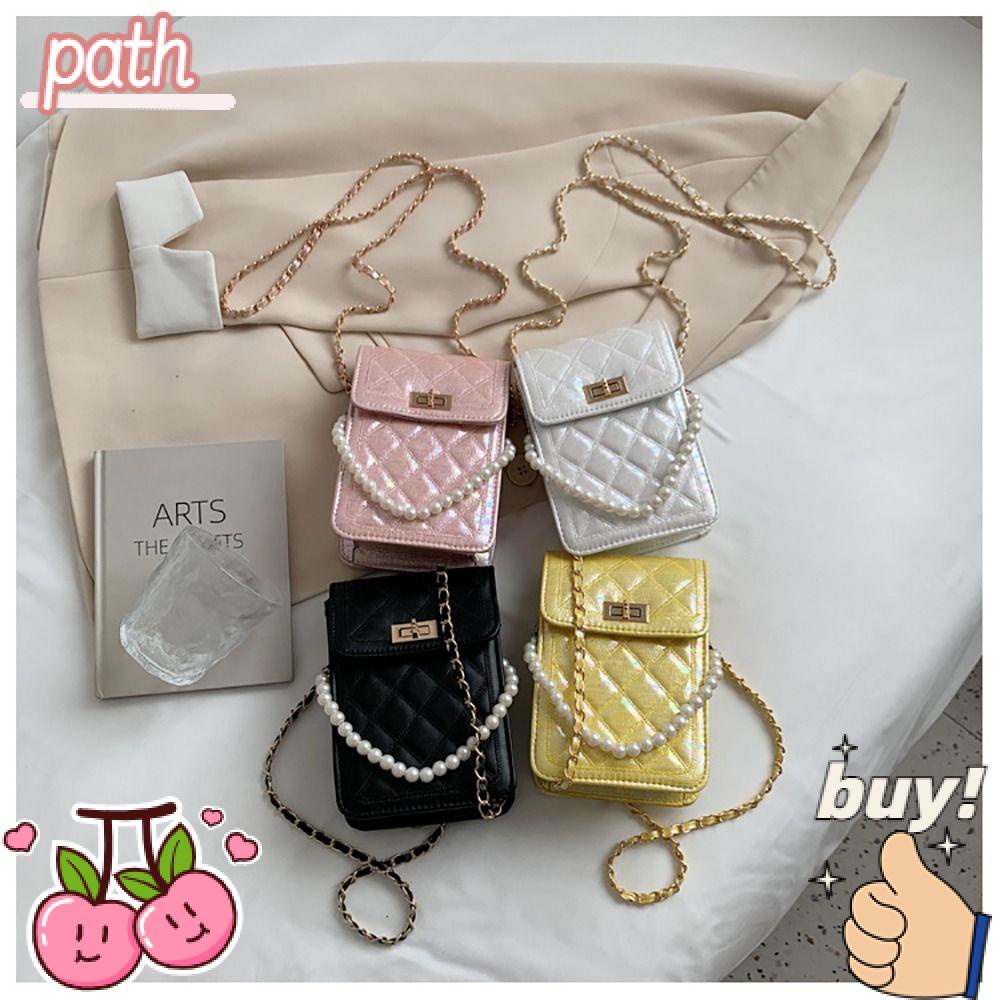 PATH Túi Đeo Chéo Đựng Điện Thoại Thiết Kế Khóa Gài Vuông Thời Trang Cao Cấp