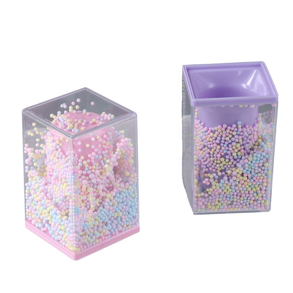 CHOOKEY Set 2 Giá Đỡ Bút / Cọ Trang Điểm Đính Pha Lê Tiện Dụng Cho Học Sinh