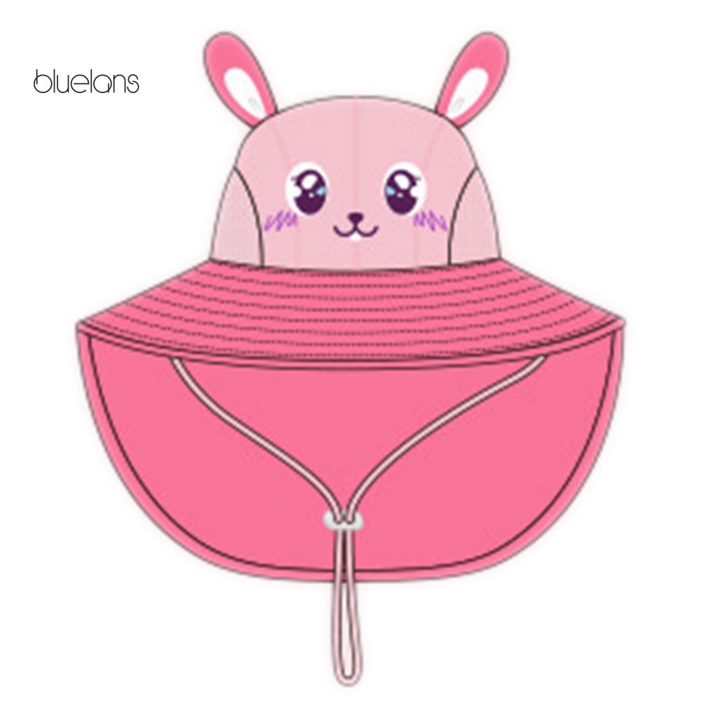 Mũ Chống Nắng Rộng Vành Thoáng Khí Có Thể Điều Chỉnh Kích Cỡ Dành Cho Trẻ Em