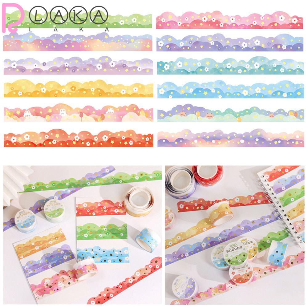 LAKAMIER Bộ 5 Cuộn Băng Dính Trang Trí Thời Trang