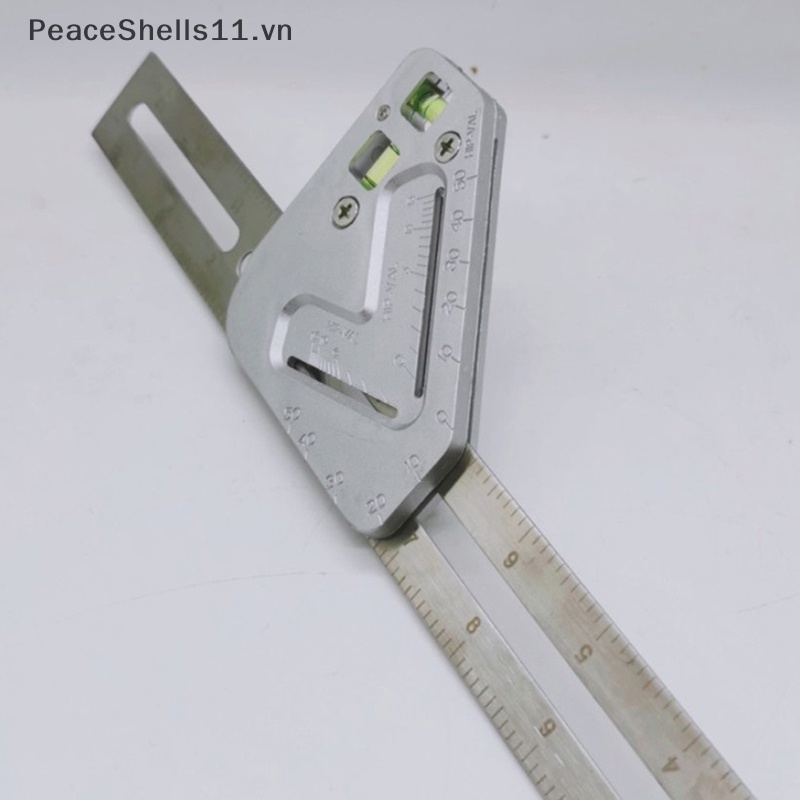 Thước Đo Góc Tam Giác Bằng Nhựa ABS Chuyên Dụng Làm Mộc