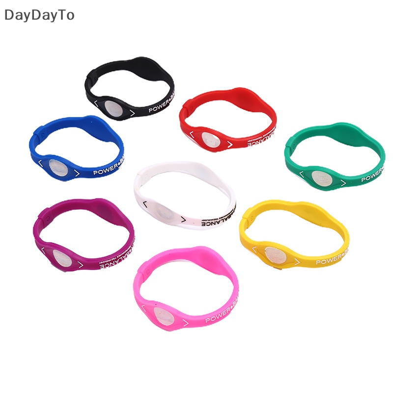 Vòng Đeo Tay Năng Lượng Cân Bằng Bằng Năng Lượng Cho Vòng Tay Thể Thao Ion Silicone