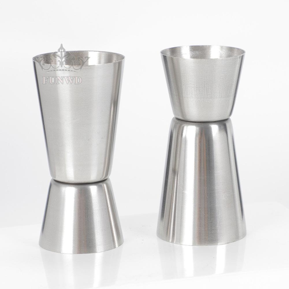 Cốc Đong Pha Chế Cocktail Bằng Thép Không Gỉ 25 / 50ml