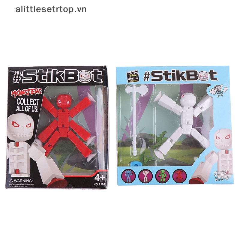 Alittlesetrtop stikbot puppet sucker joint puppet freeze action hình quay phim hoạt hình chân máy.