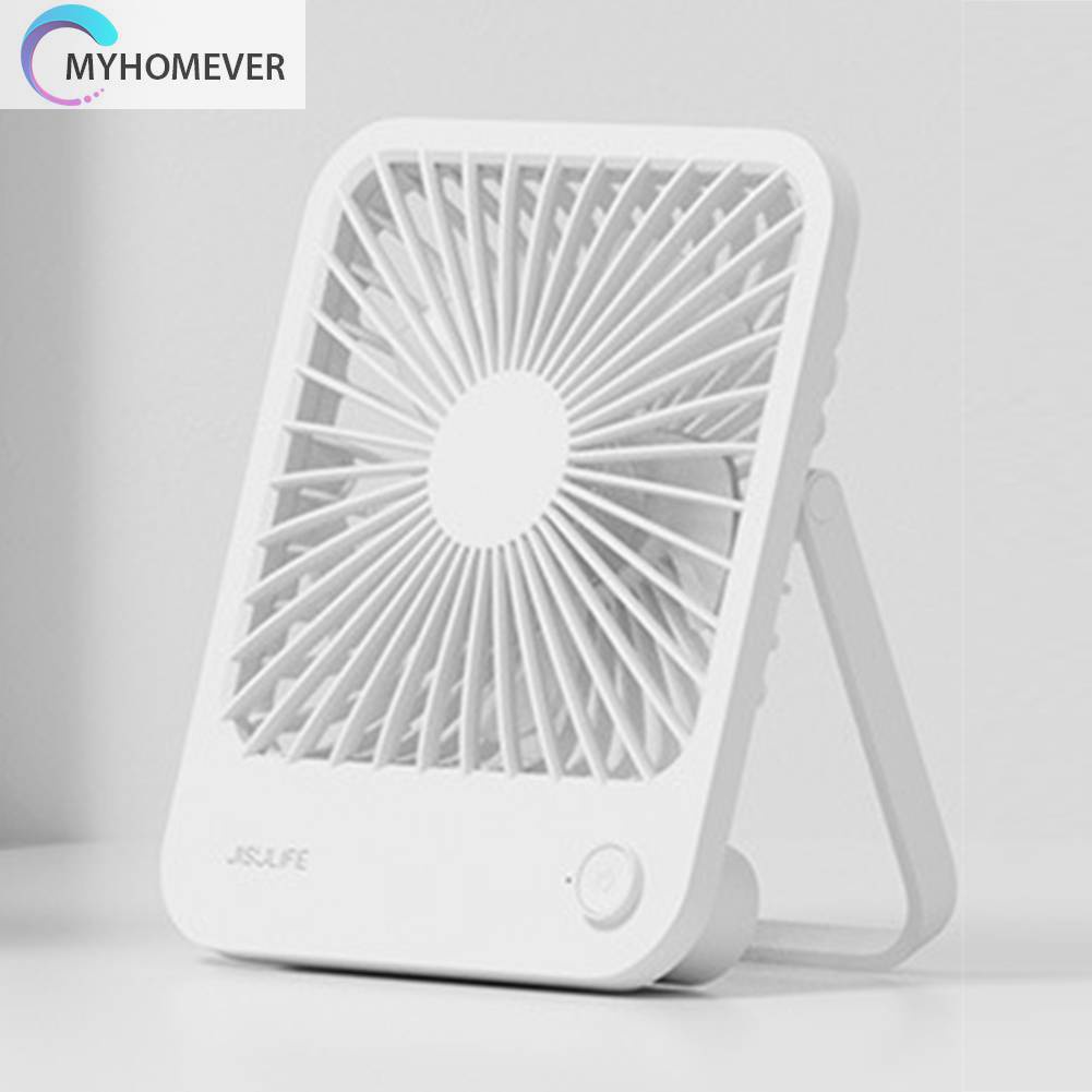 Quạt Làm Mát Để Bàn 4 Tốc Độ Yên Tĩnh 2000mAh / 4500mAh Có Thể Gập Lại