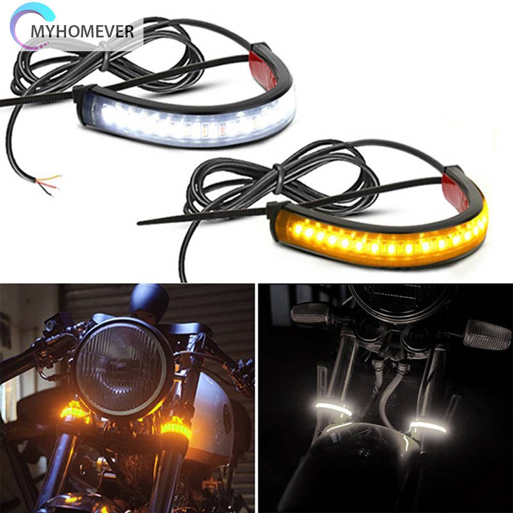 Dây Đèn LED Hình Tròn 12V Chống Nước Thông Dụng Cho Xe Máy