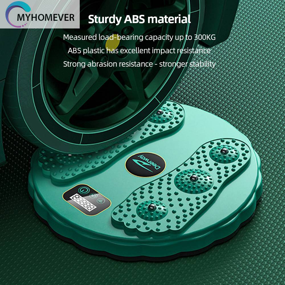 Dụng Cụ Tập Cơ Bụng Bằng Nhựa Chống Trượt Màn Hình LCD Có Thể Xoay Được