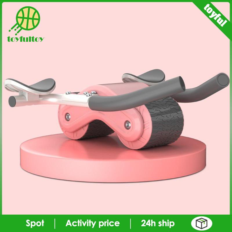 Bánh Xe Đôi Rộng Hỗ Trợ Tập Cơ Bụng Tại Nhà Tiện Dụng