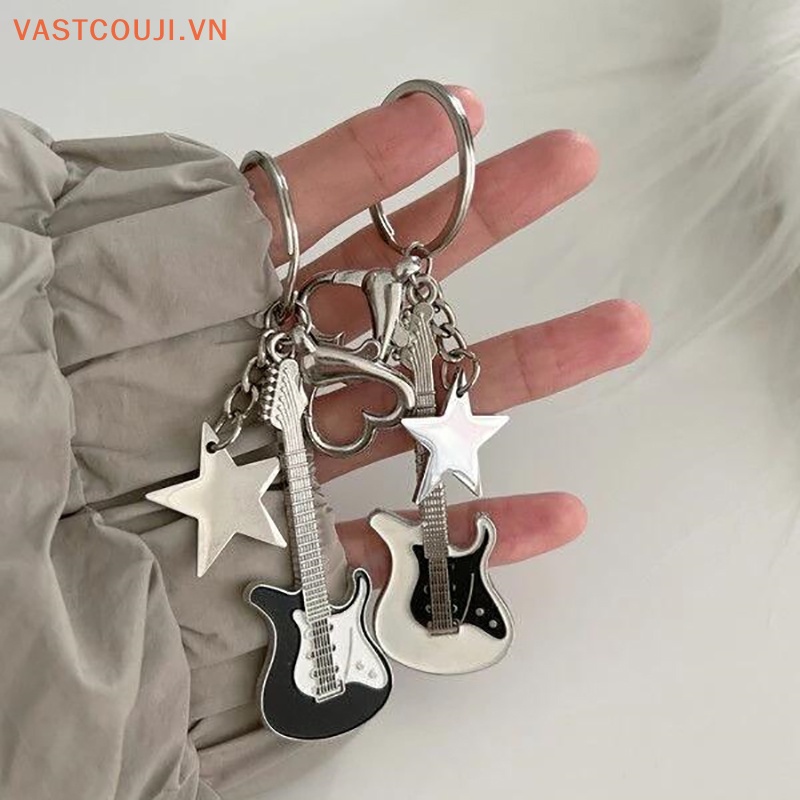 Móc Khóa VASTJI 2023New Y2k Hình Trái Tim Ngôi Sao Phong Cách Vintage Ngọt Ngào Cho Nữ