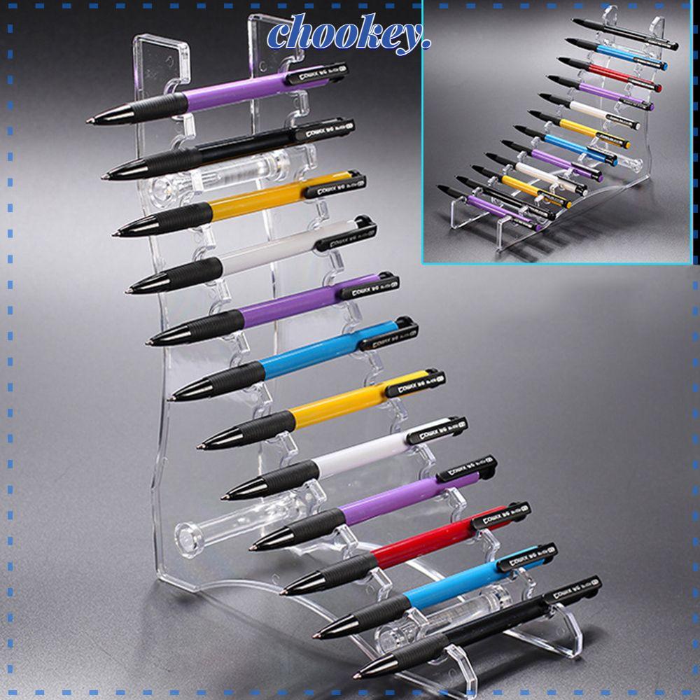 CHOOKEY Hộp Đựng Cọ Trang Điểm Bằng Acrylic Trong Suốt Tiện Dụng