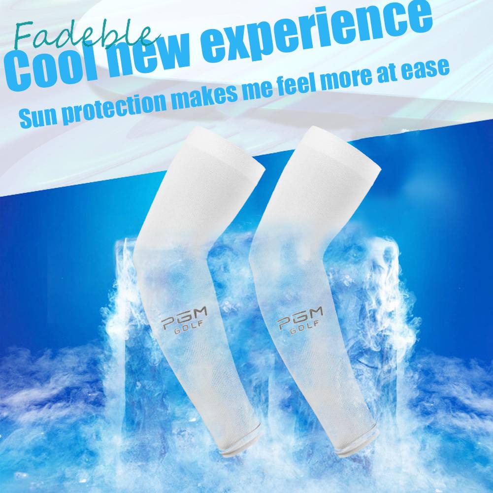 Set 2 Vỏ Bọc Cánh Tay Co Giãn Thoáng Khí Mát Mẻ Cho Hoạt Động Thể Thao Ngoài Trời