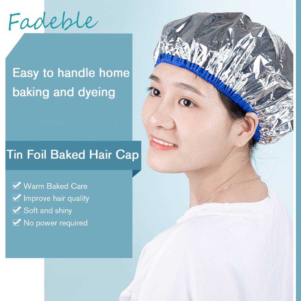 Mũ Trùm Tóc Khi Tắm Bằng Lá Thiếc Chăm Sóc Tóc Làm Đẹp Cho Nữ