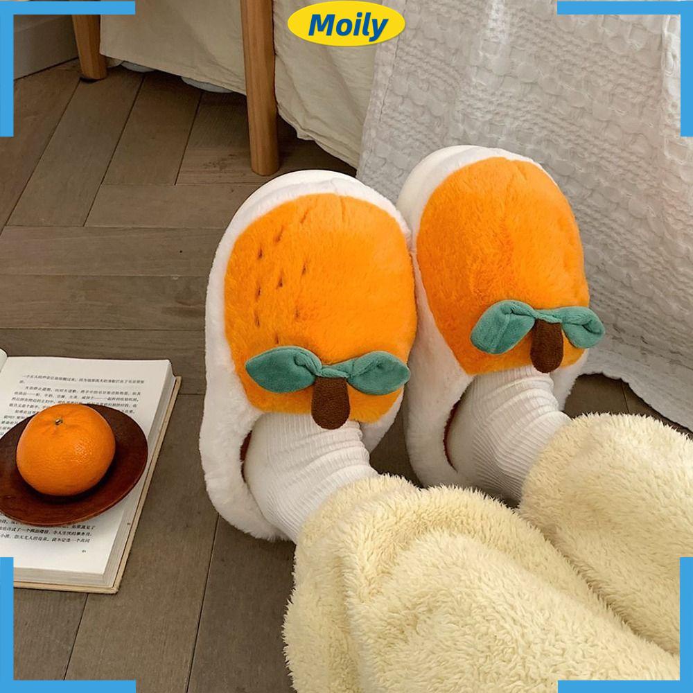 MOILYVN Dép Bông Đi Trong Nhà Hình Hoạt Hình Xinh Xắn Cho Nữ