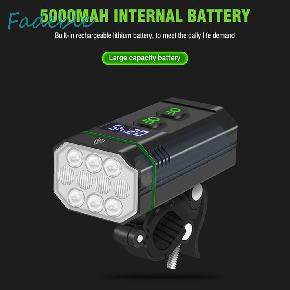 Đèn Pha 10LED 3000LM Cho Xe Đạp