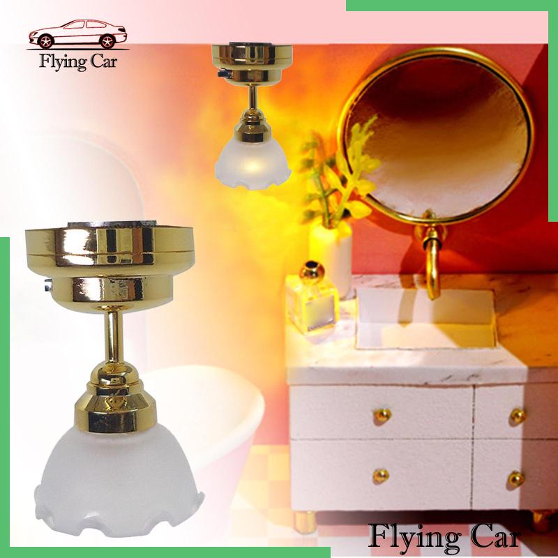 Đèn Trần LED Tỉ Lệ 1: 12 Trang Trí Phòng Khách Nhà Búp Bê