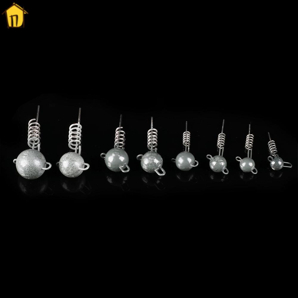 SUENIN Mồi Câu Cá Bằng Thép Cacbon Đầu Mềm Siêu Bền 5g 7g 10g 15g 20g 25g 30g 50g