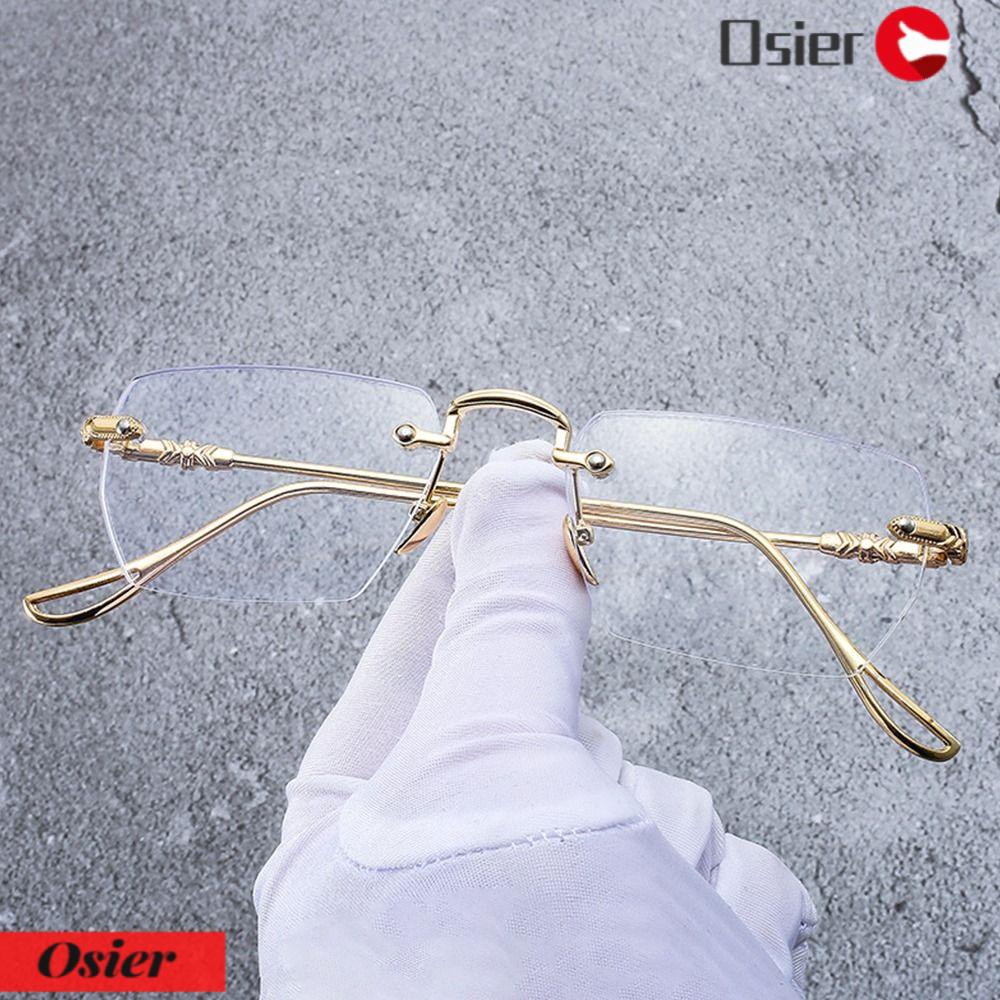 OSIER1 Kính Đọc Sách Chống Ánh Sáng Xanh Thiết Kế Đơn Giản Phong Cách Vintage