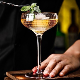 Ly Champagne saucer cocktail, ly thủy tinh pha lê cao cấp 160ml
