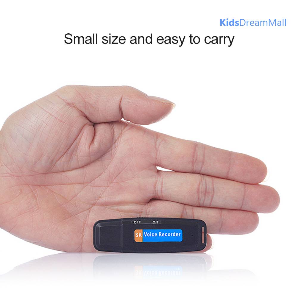 Máy Ghi Âm SK001 Cổng USB Hỗ Trợ Thẻ TF