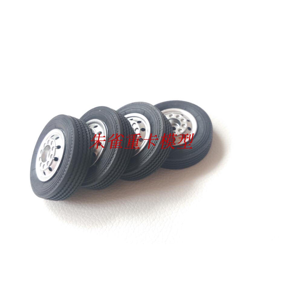 Bánh Xe Cao Su Đường Kính 1.77inch Tỉ Lệ 1: 24 Cho Xe Đồ Chơi